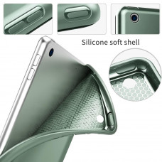 Чехол-книжка STR Soft Case Мягкий для iPad 10.2" (2019/2020/2021/2022) с подставкой Зеленый
