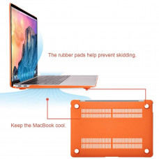 Накладка STR Матовый Тонкий Hard Shell для MacBook Air 13 (2018-2020) Оранжевый