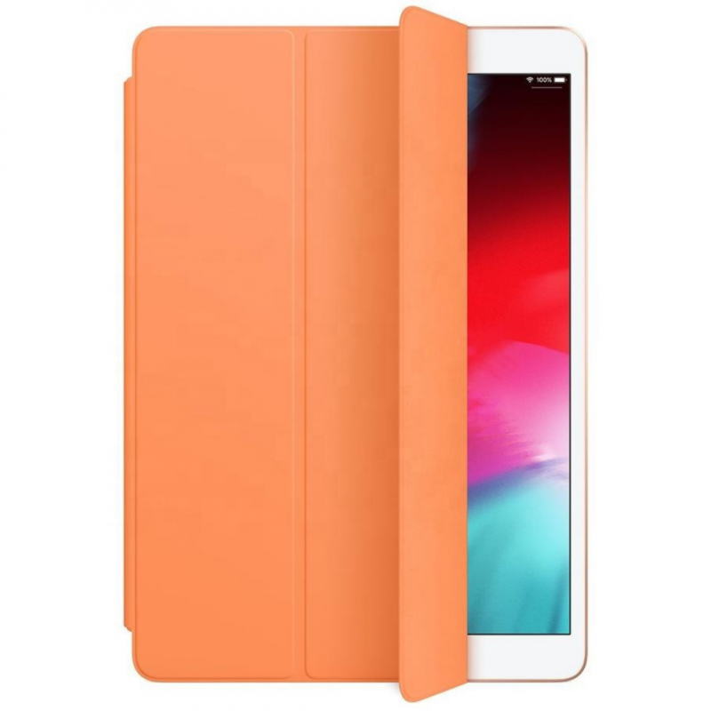 Чехол STR для iPad 9.7 (2017/2018) Мягкий Силиконовый С подставкой Оранжевый