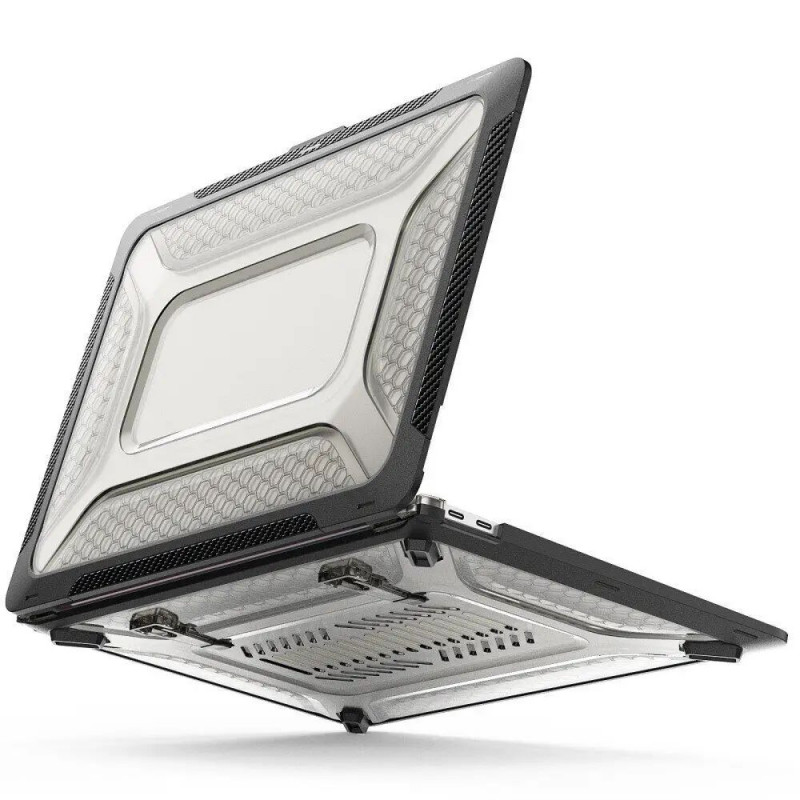 Противоударная накладка STR Mecha Shockproof Case for MacBook Air 13 (2018-2020) - Black