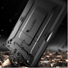Противоударный чехол-книжка с защитой экрана SUPCASE UB Pro Full Body Case for iPad Pro 12.9 (2018 | 2020) - Black