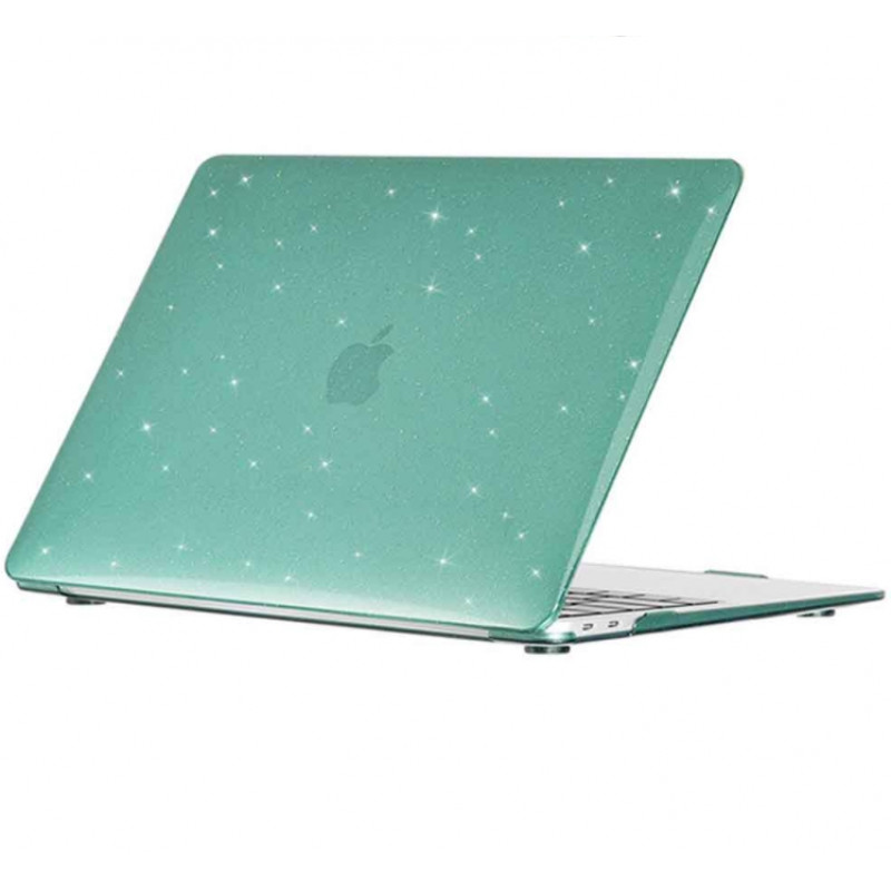 Накладка чехол STR Блеск Противоударный для MacBook Air 13 (2018-2021 M1) Зеленый