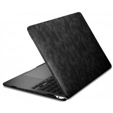 Кожаный чехол-накладка iCarer Microfiber Slim Series for MacBook Air 13 (2018-2020) - Black