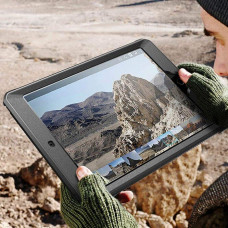 Противоударный чехол с защитой экрана SUPCASE UB Pro Full Body Rugged Case for iPad 10.2 (2019/2020/2021) - Black