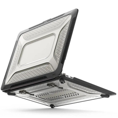 Противоударная накладка STR Mecha Shockproof Case for MacBook Air 13.6 (2022) M2 - Black