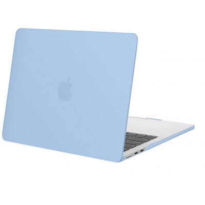Пластиковый матовый чехол-накладка STR Matte Hard Shell Case for MacBook Air 13.6 (2022) M2 - Lilac