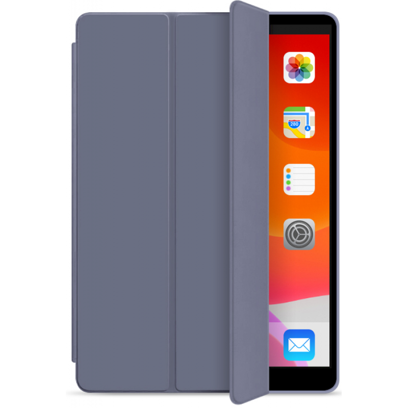 Чехол-книжка STR Soft Case Мягкий для iPad 10.2" (2019/2020/2021/2022) с подставкой Фиолетовый