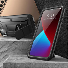 Противоударный чехол с защитой экрана SUPCASE Unicorn Beetle Pro Rugged Case for iPhone 12 Pro Max - Black