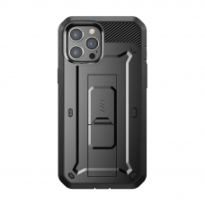 Противоударный чехол с защитой экрана SUPCASE Unicorn Beetle Pro Rugged Case for iPhone 12 Pro Max - Black