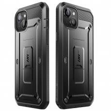 Противоударный чехол с защитой экрана SUPCASE Unicorn Beetle Pro Rugged Case for iPhone 15 Plus - Black