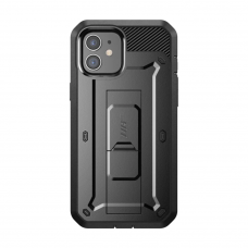 Противоударный чехол с защитой экрана SUPCASE Unicorn Beetle Pro Rugged Case for iPhone 12 | 12 Pro - Black
