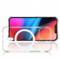Противоударный чехол с MagSafe STR TPU+Acrylic MagSafe Case for iPhone 13 | 14 - Clear