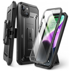 Противоударный чехол с защитой экрана SUPCASE Unicorn Beetle Pro Rugged Case for iPhone 15 Plus - Black
