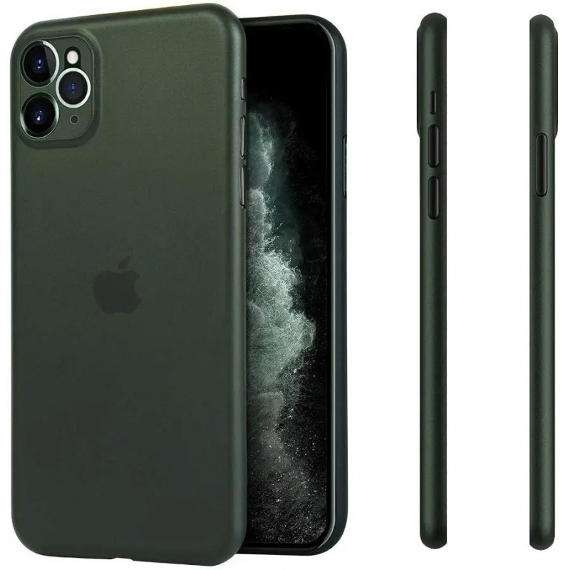 Ультратонкий чехол STR Ultra Thin Case for iPhone 11 Pro Max - Midnight Green